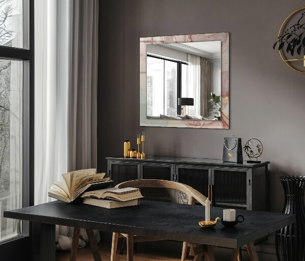 Wall mirror decor Abstract watercolour