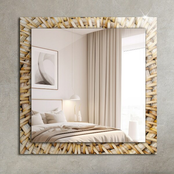 Wall mirror design Braid