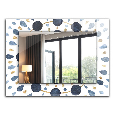 Decorative mirror Abstract mandala pattern