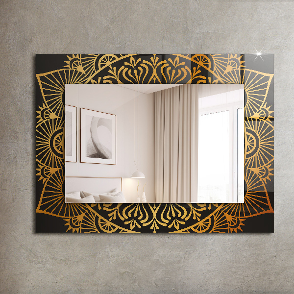 Wall mirror design Mandala pattern