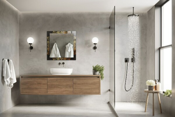 Wall mirror design Mandala pattern