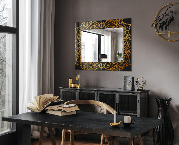 Wall mirror design Mandala pattern