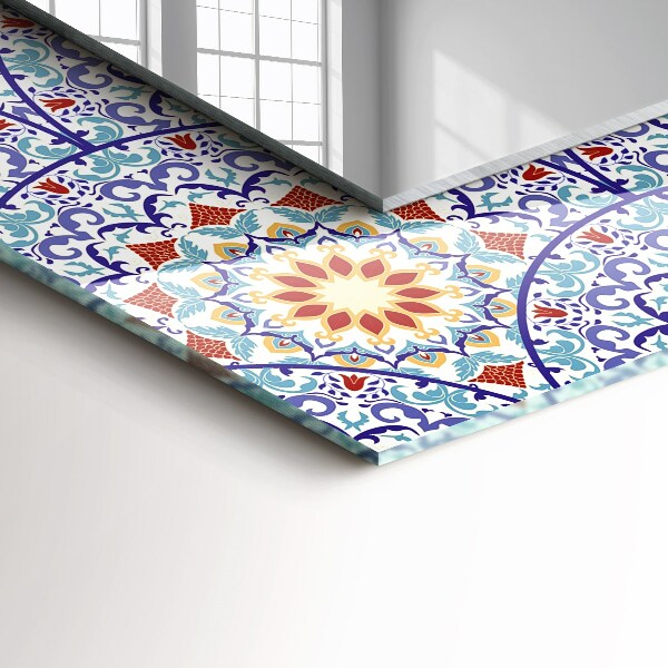 Printed mirror Mandala