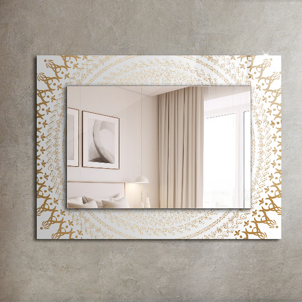 Wall mirror design Mandala pattern