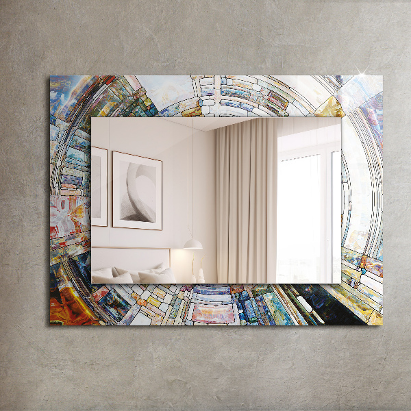 Decorative mirror Abstract circle mosaic