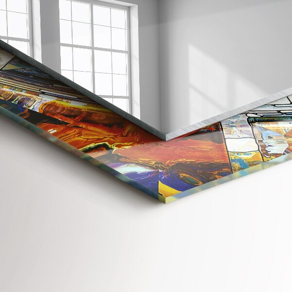 Decorative mirror Abstract circle mosaic