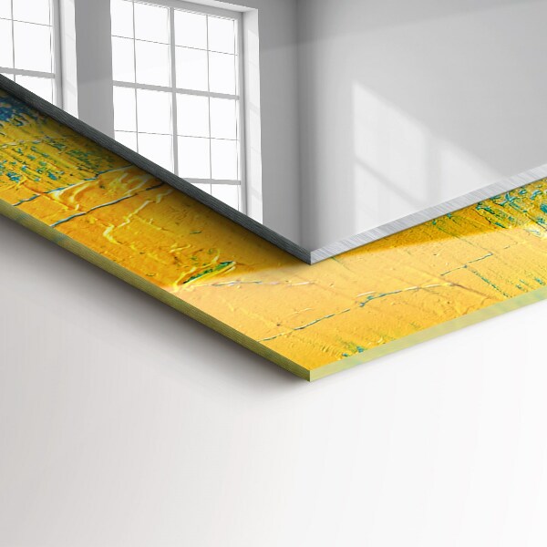 Printed mirror Abstract oil painting