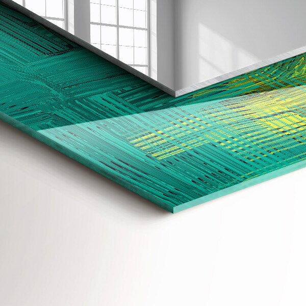 Decorative mirror Abstract coloured composition