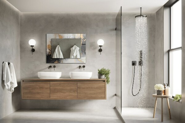 Decorative mirror Contemporary abstract art