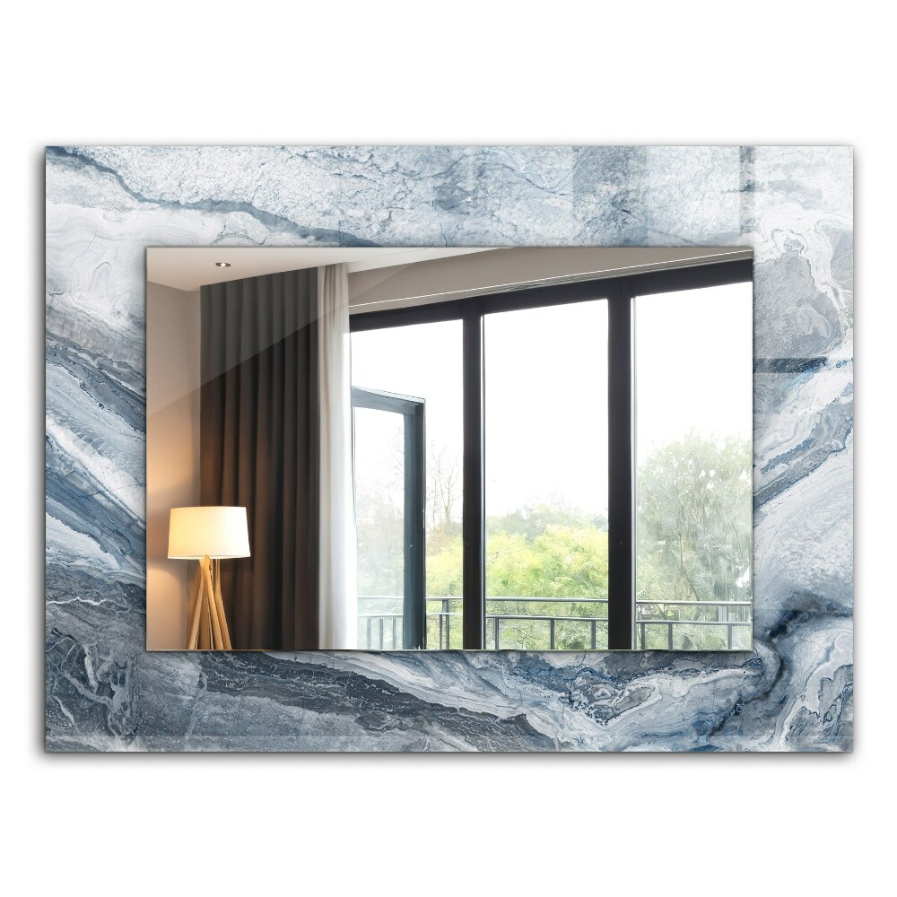 Wall mirror design Marble tones