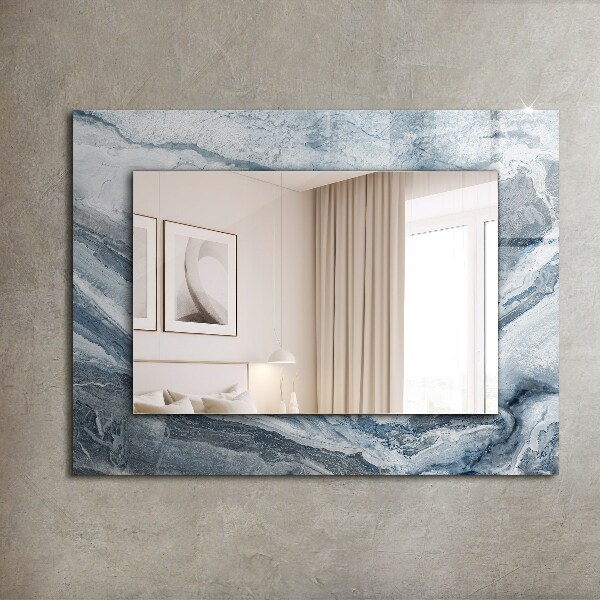 Wall mirror design Marble tones