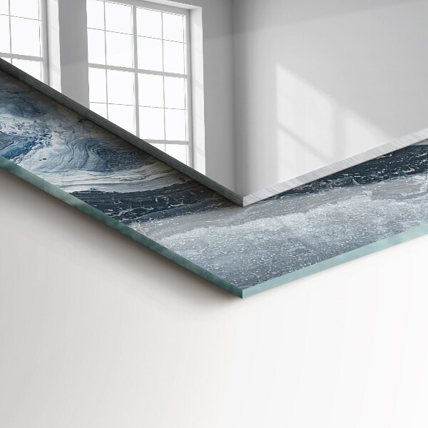 Wall mirror design Marble tones