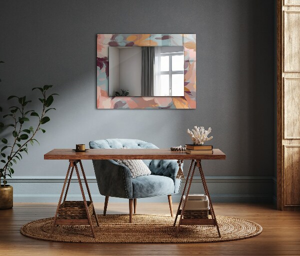 Wall mirror decor Happy cats