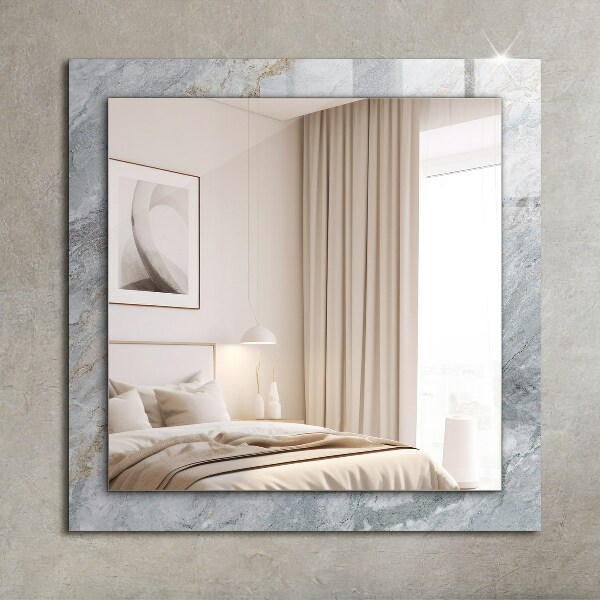 Printed mirror Abstract marble design