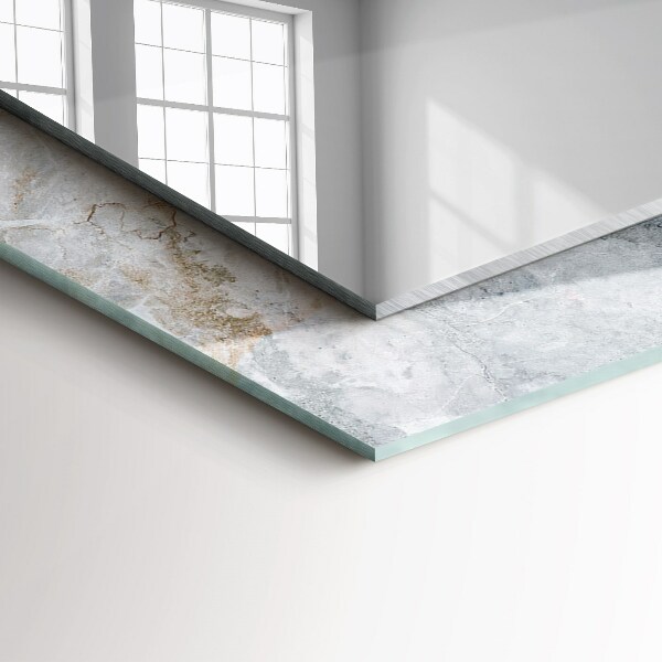 Printed mirror Abstract marble design