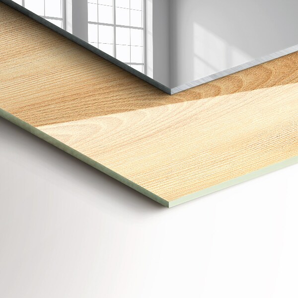 Decorative mirror Abstract coloured waves