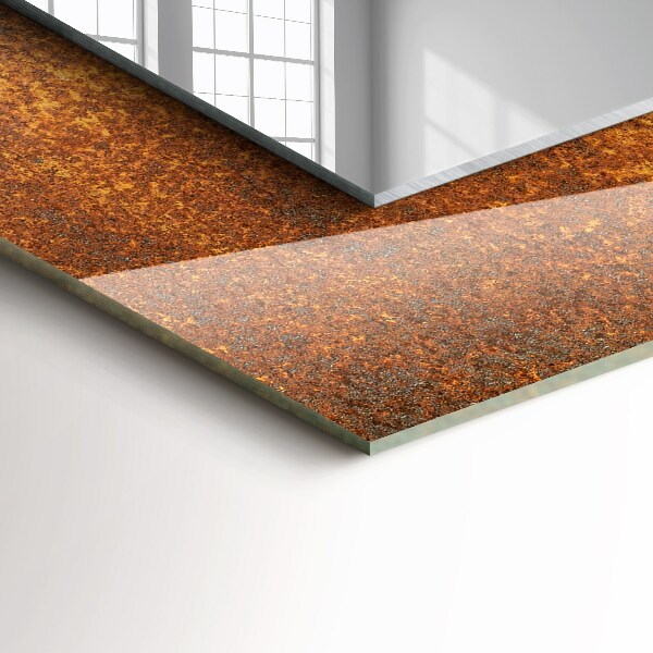 Decorative mirror Abstract blue stripes