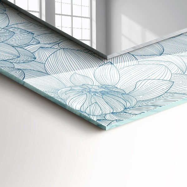 Decorative mirror Colourful letter of introduction