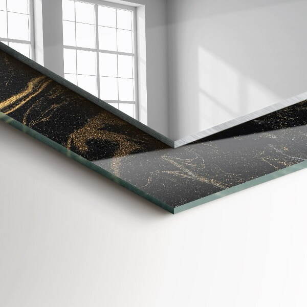 Wall mirror decor Wooden floor