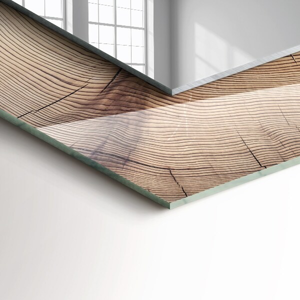 Wall mirror design Flowers and birds