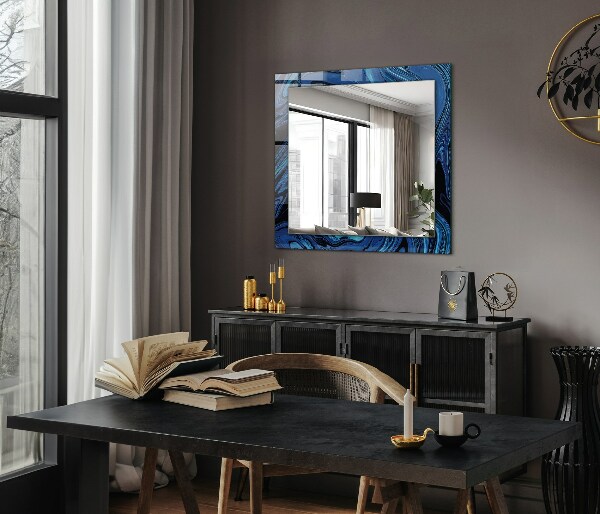 Decorative mirror Sketch of female silhouettes