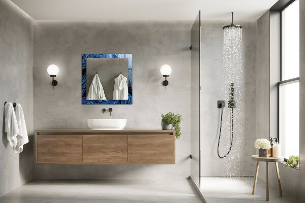 Decorative mirror Sketch of female silhouettes