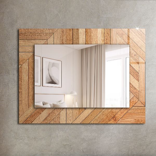 Wall mirror design Coloured abstract patterns