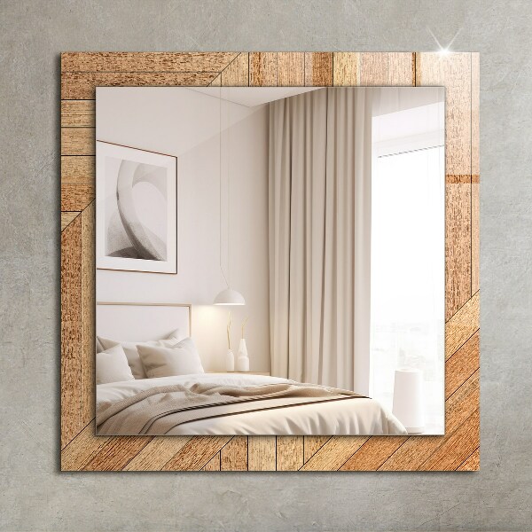 Wall mirror design Coloured abstract patterns