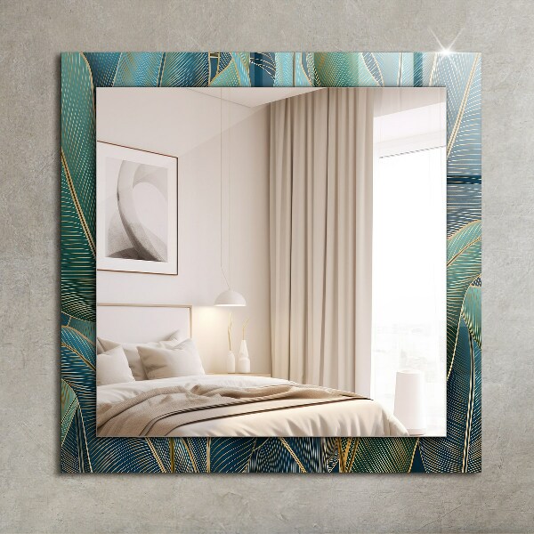 Wall mirror decor Fog stripes
