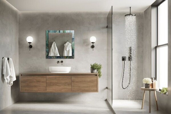 Wall mirror decor Fog stripes