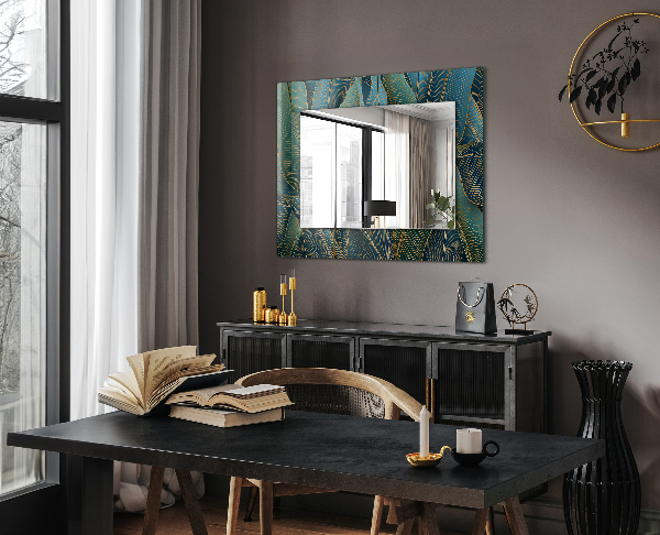 Wall mirror decor Fog stripes