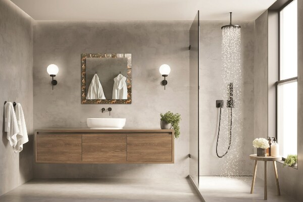 Printed mirror Volta and gufo