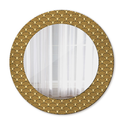 Round wall mirror decor Deco vintage