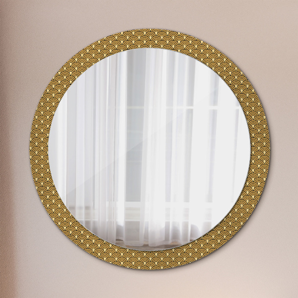 Round wall mirror decor Deco vintage