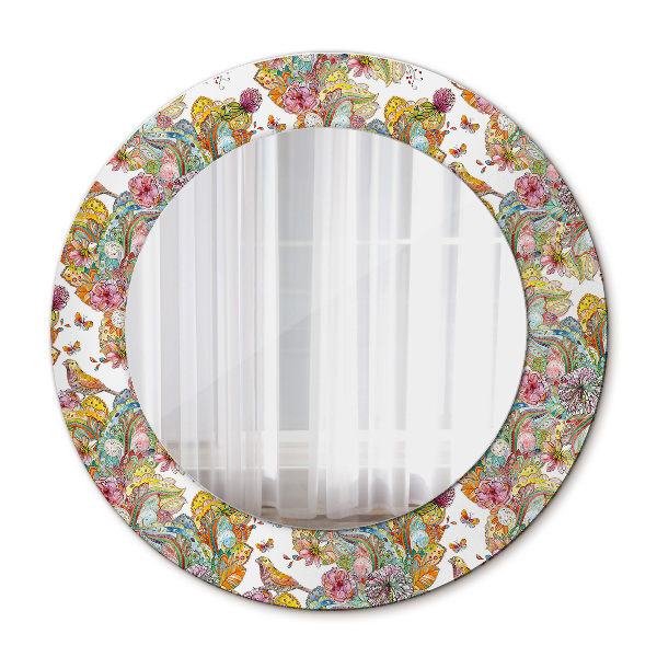 Round decorative mirror Dream about fairy tales