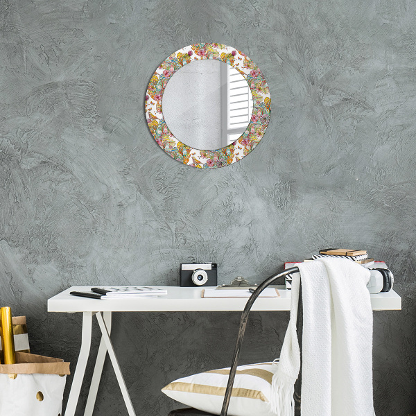 Round decorative mirror Dream about fairy tales
