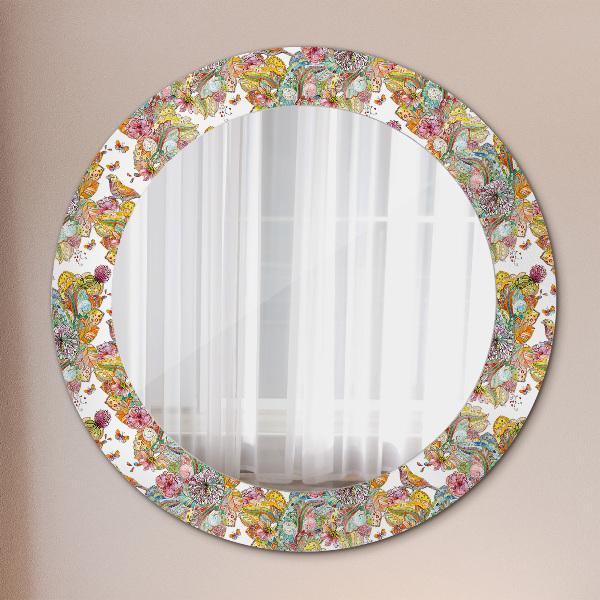 Round decorative mirror Dream about fairy tales