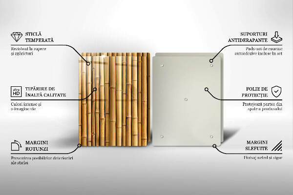 Kitchen worktop saver Nature boho bamboo