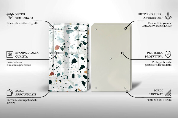 Worktop protector Bright stone