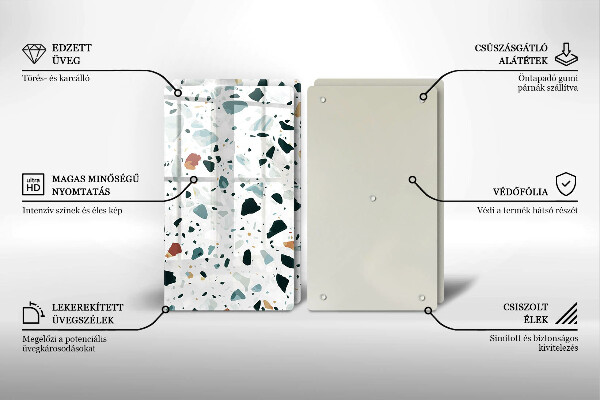 Worktop protector Bright stone