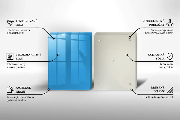 Kitchen countertop cover Blue color