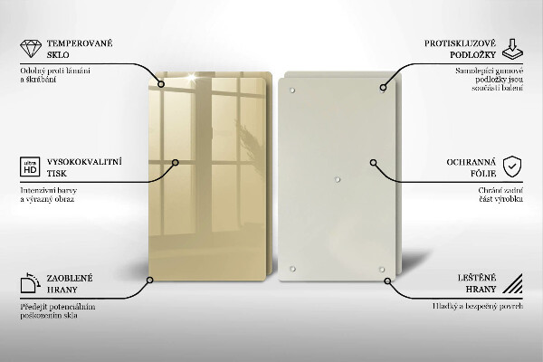 Kitchen countertop cover Beige colour