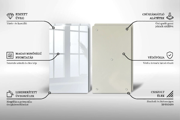 Kitchen countertop cover White color