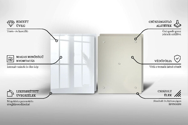 Kitchen countertop cover White color