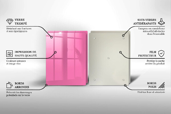 Kitchen countertop cover Pink color