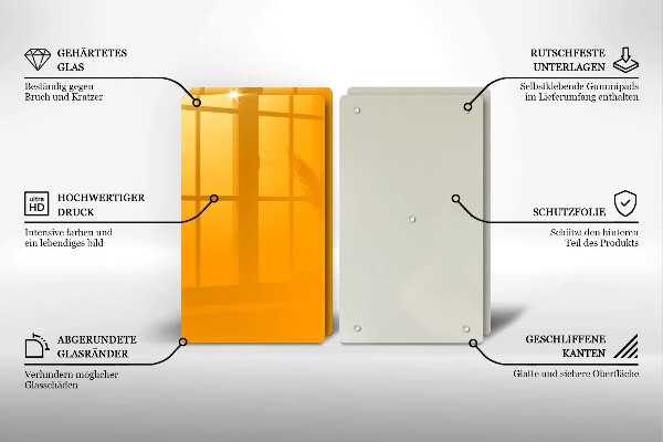 Kitchen countertop cover Dark yellow color