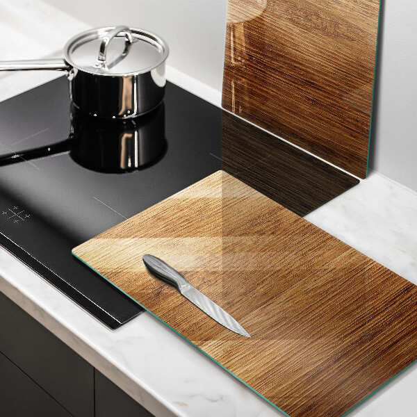 Kitchen worktop saver Wood texture board