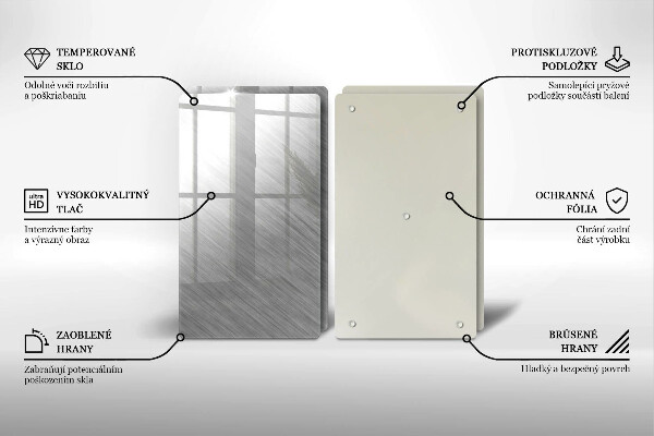 Kitchen worktop saver Metal texture background