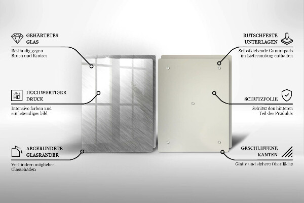 Kitchen worktop saver Metal texture background