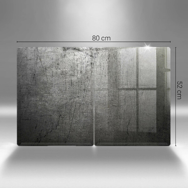 Kitchen worktop saver Metal texture